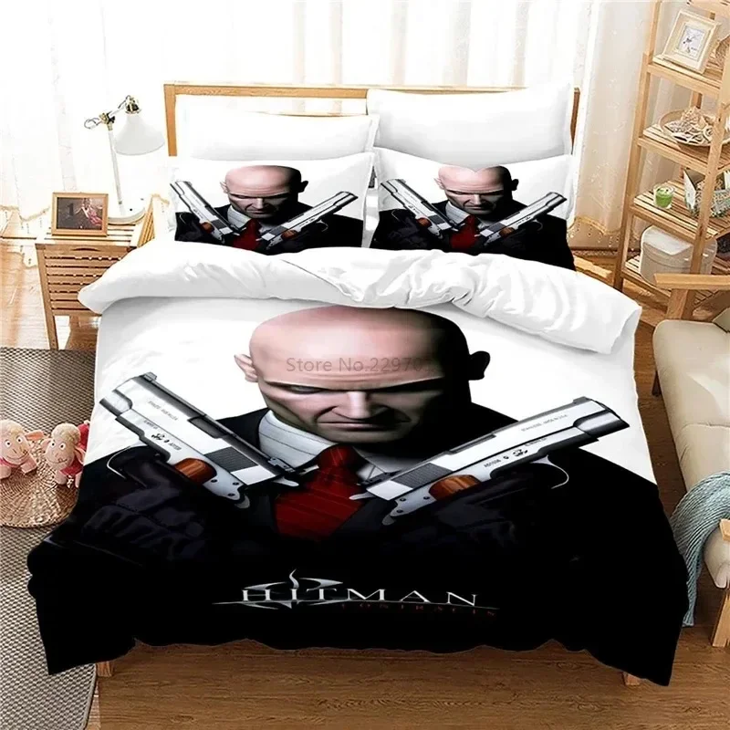 Home Textiles Sale - Hitman Killer 3D beddengoedset, beddengoedset met