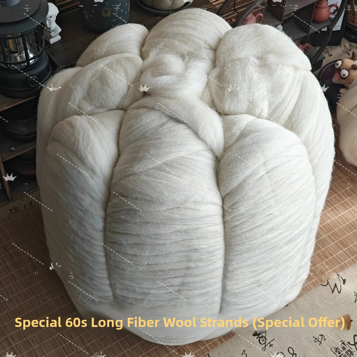 Home Textiles Usa - Handgemaakte wollen viltbasis, wollen stroken, doe-het-zelfvulling,