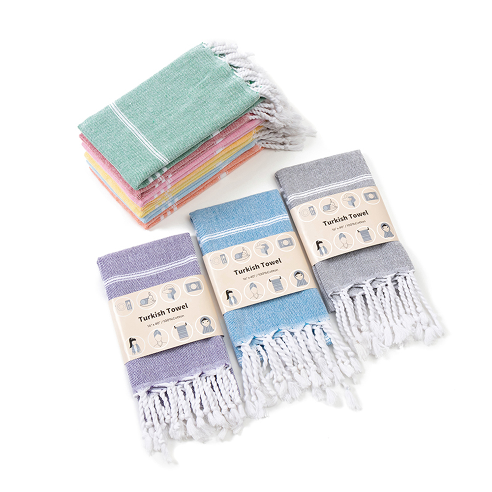 Home Textiles Face Towel - 2-Pack 40X100Cm Turks Katoen Voor Thuis