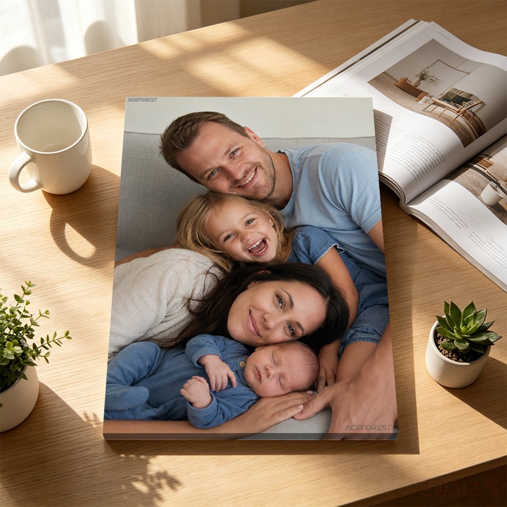 Home Textiles Usa - 2D Gepersonaliseerde Foto Canvas Wanddecoratie Met