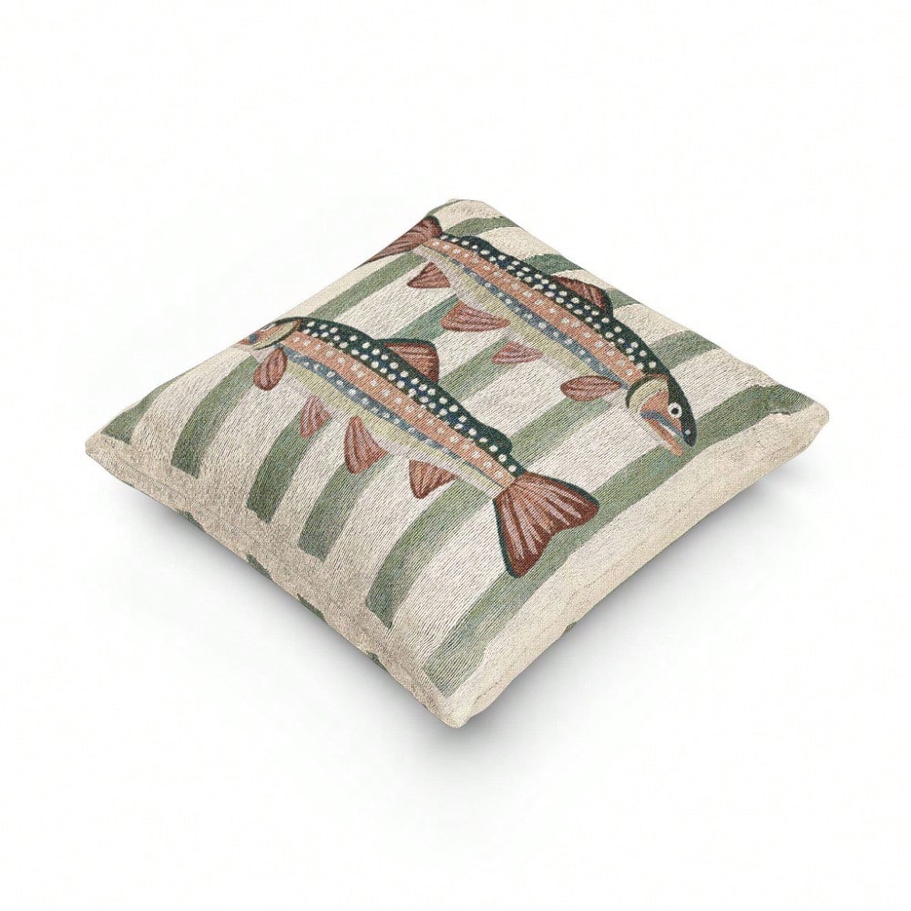 Regenboogforel Sierkussen 18x1 - Pillow Insert 18X18 recensie en prijs