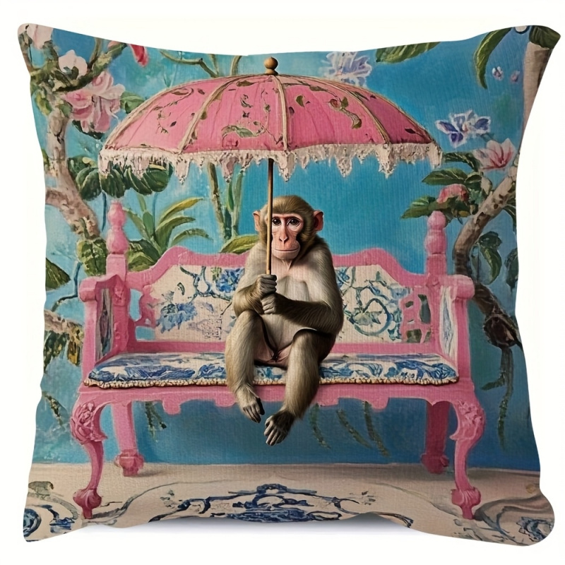 1 stuk, Retro Roze Kussenhoes  - Pillow Insert 18X18 recensie en prijs