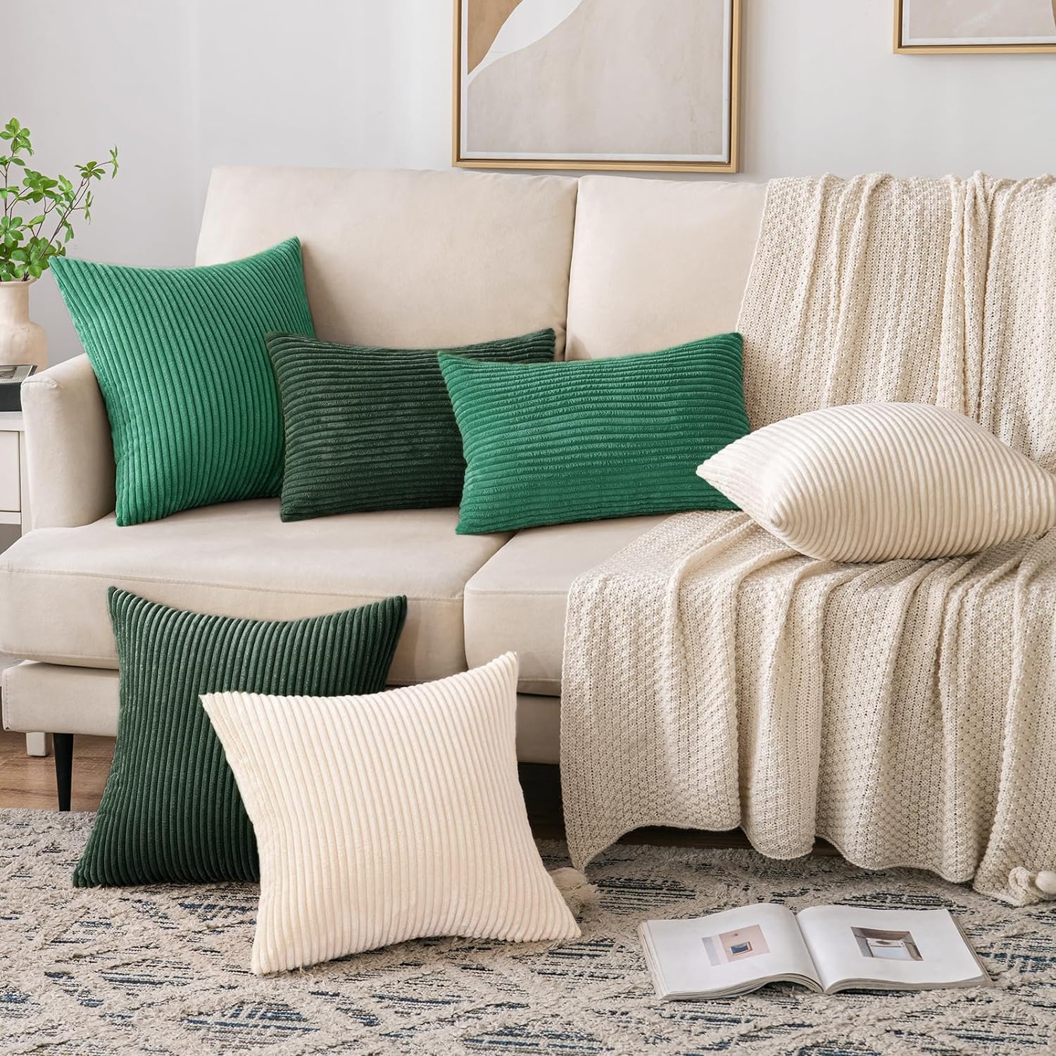 Sierkussenslopen Corduroy Deco - Pillow Insert 18X18 recensie en prijs