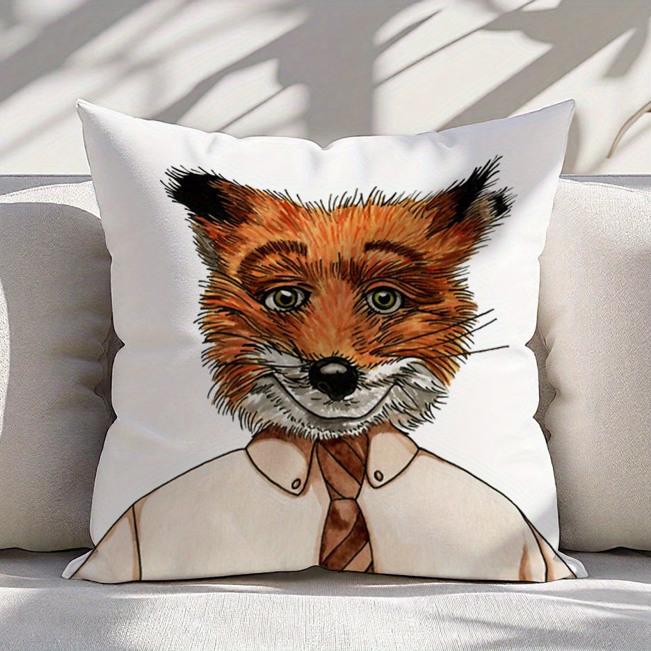 1pc Mr. Fox Kussensloop Herfst - Pillow Insert 18X18 recensie en prijs