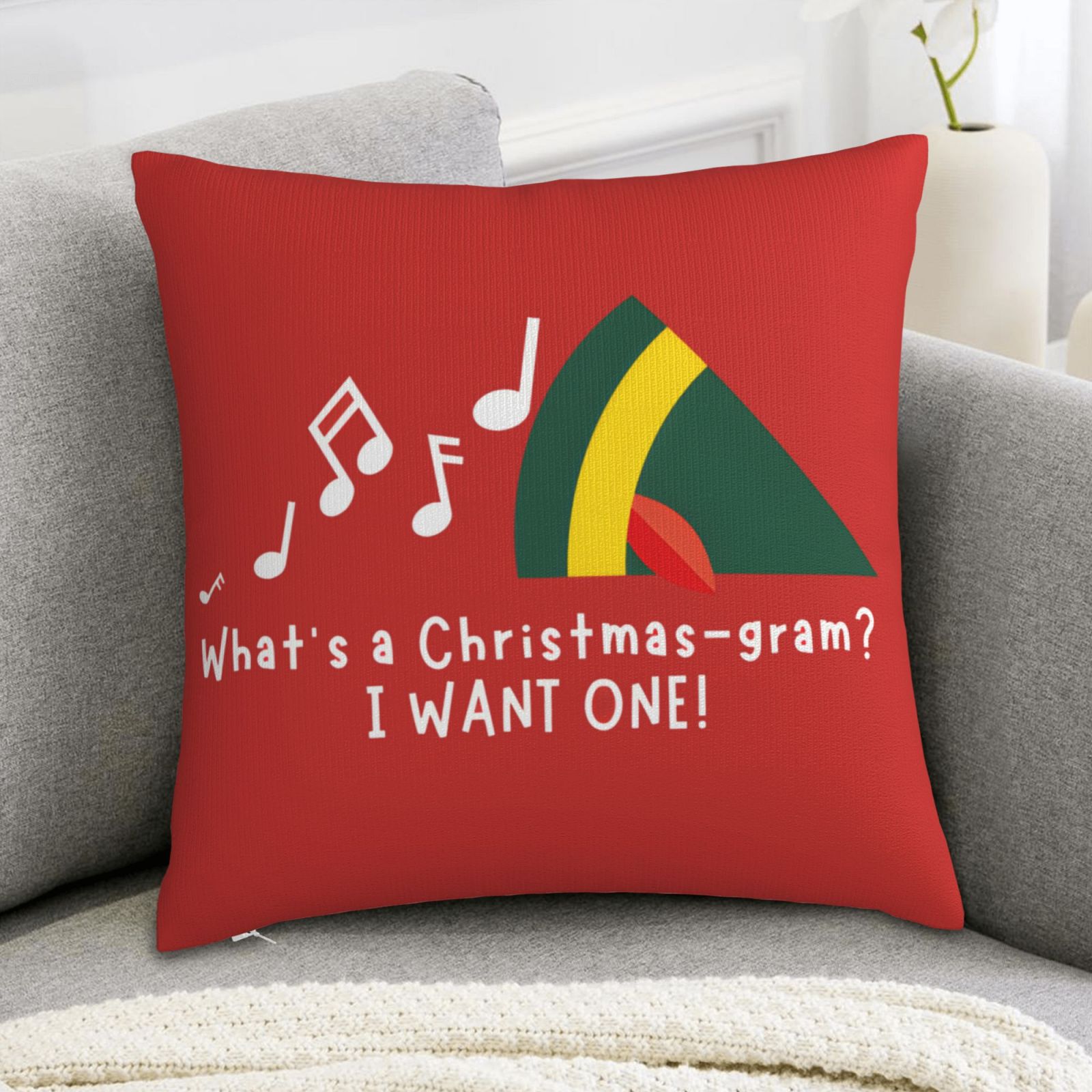 1 stuk Kerstkussenhoes - Buddy - Pillow Insert 18X18 recensie en prijs
