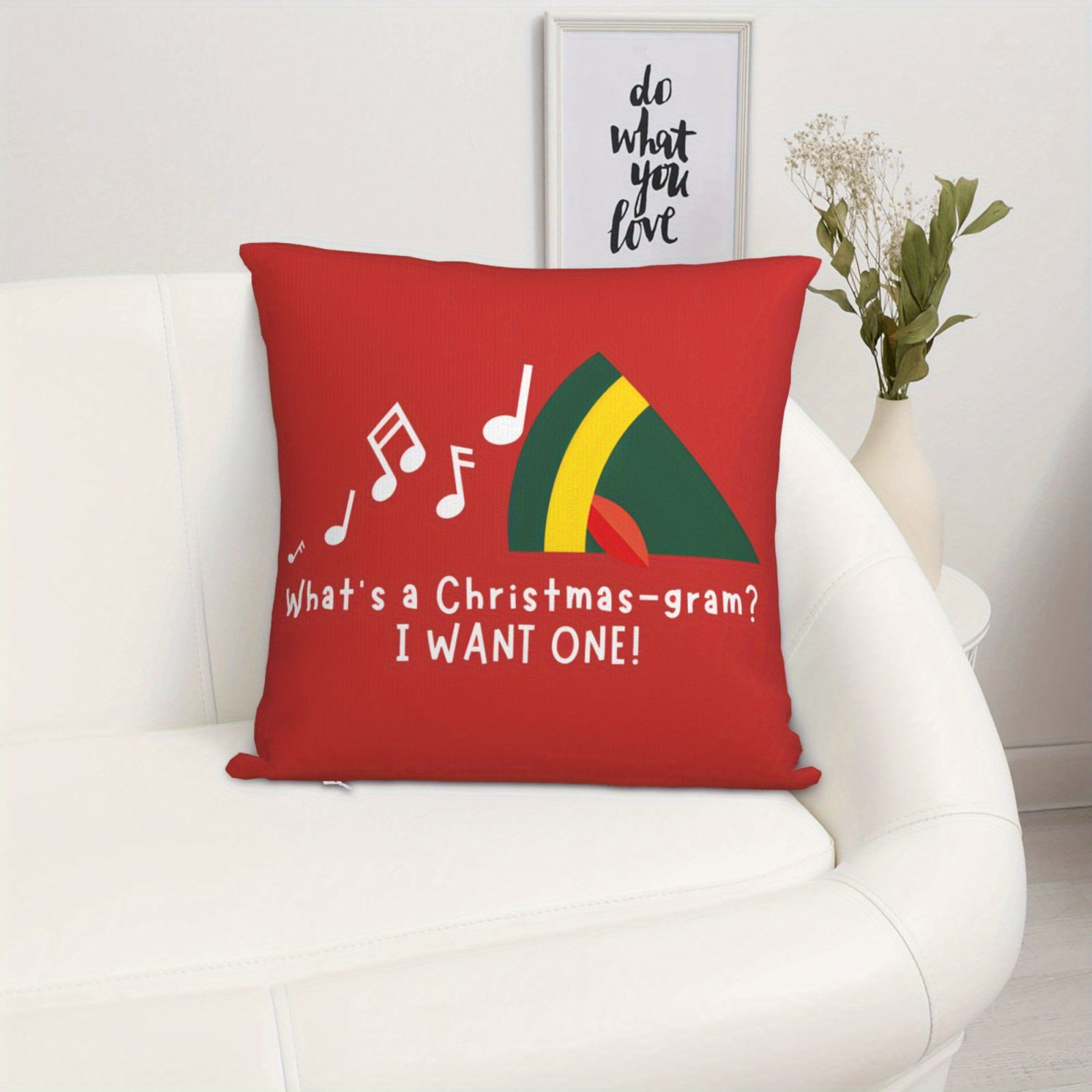 1 stuk Kerstkussenhoes - Buddy - Pillow Insert 18X18 recensie en prijs