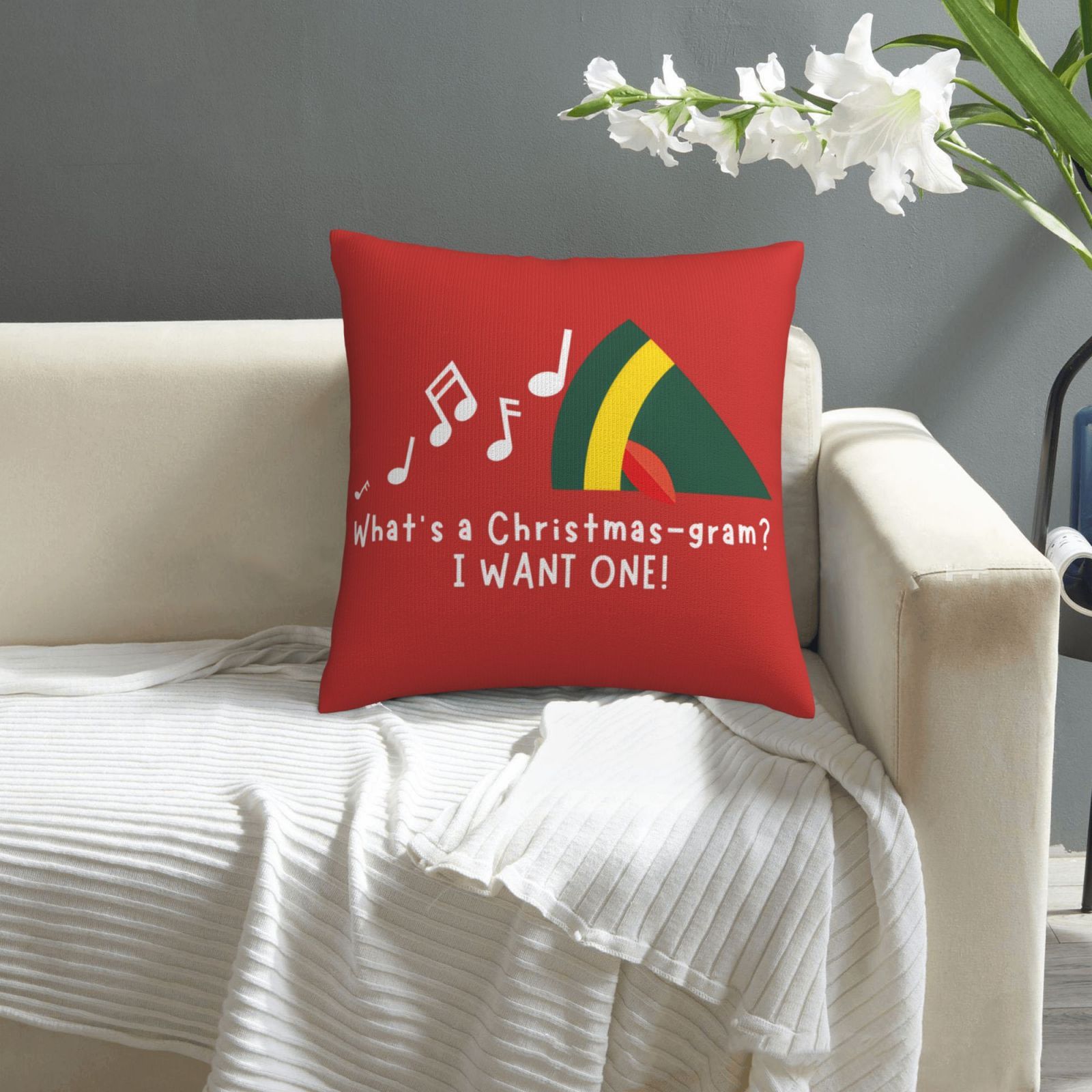 1 stuk Kerstkussenhoes - Buddy - Pillow Insert 18X18 recensie en prijs